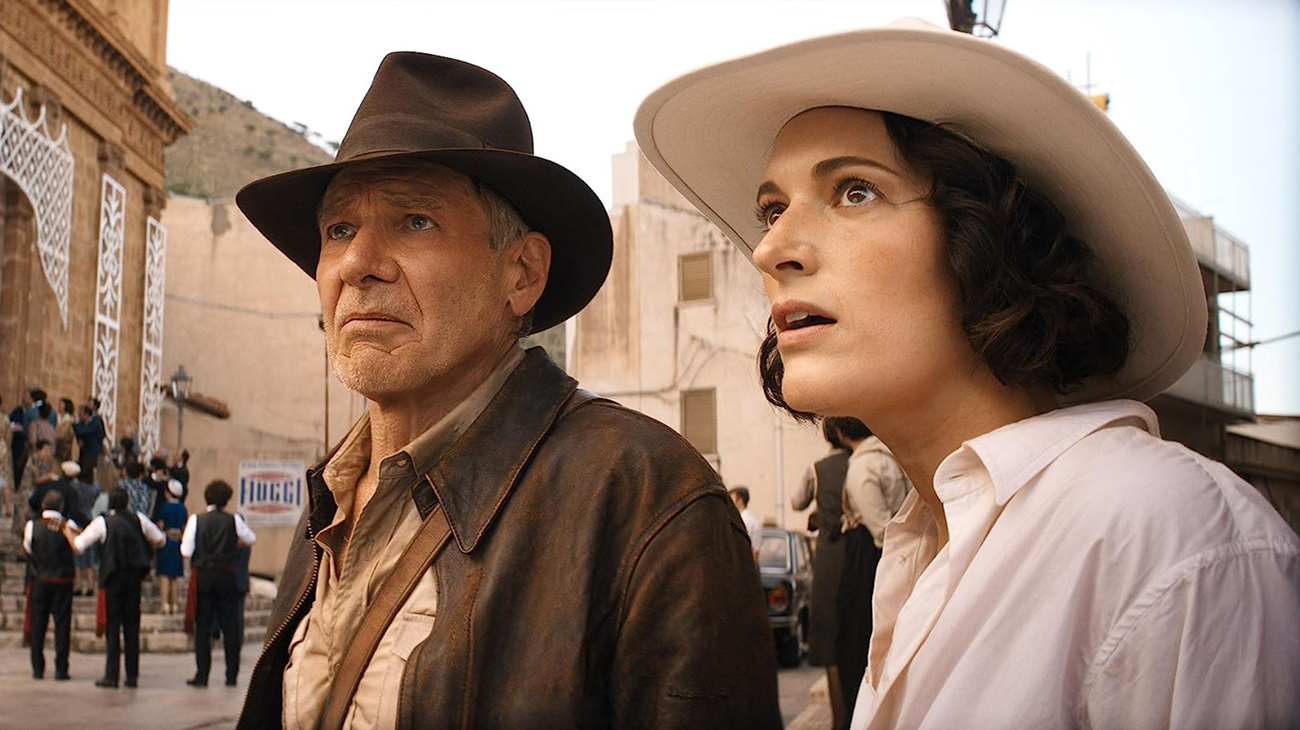 Indiana Jones and his goddaughter Helena Shaw