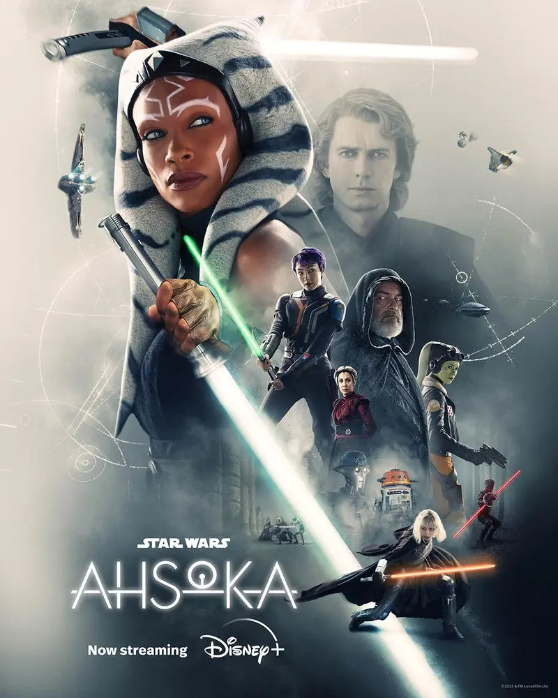 Das Serienplakat zur ersten Staffel von Star Wars: Ahsoka