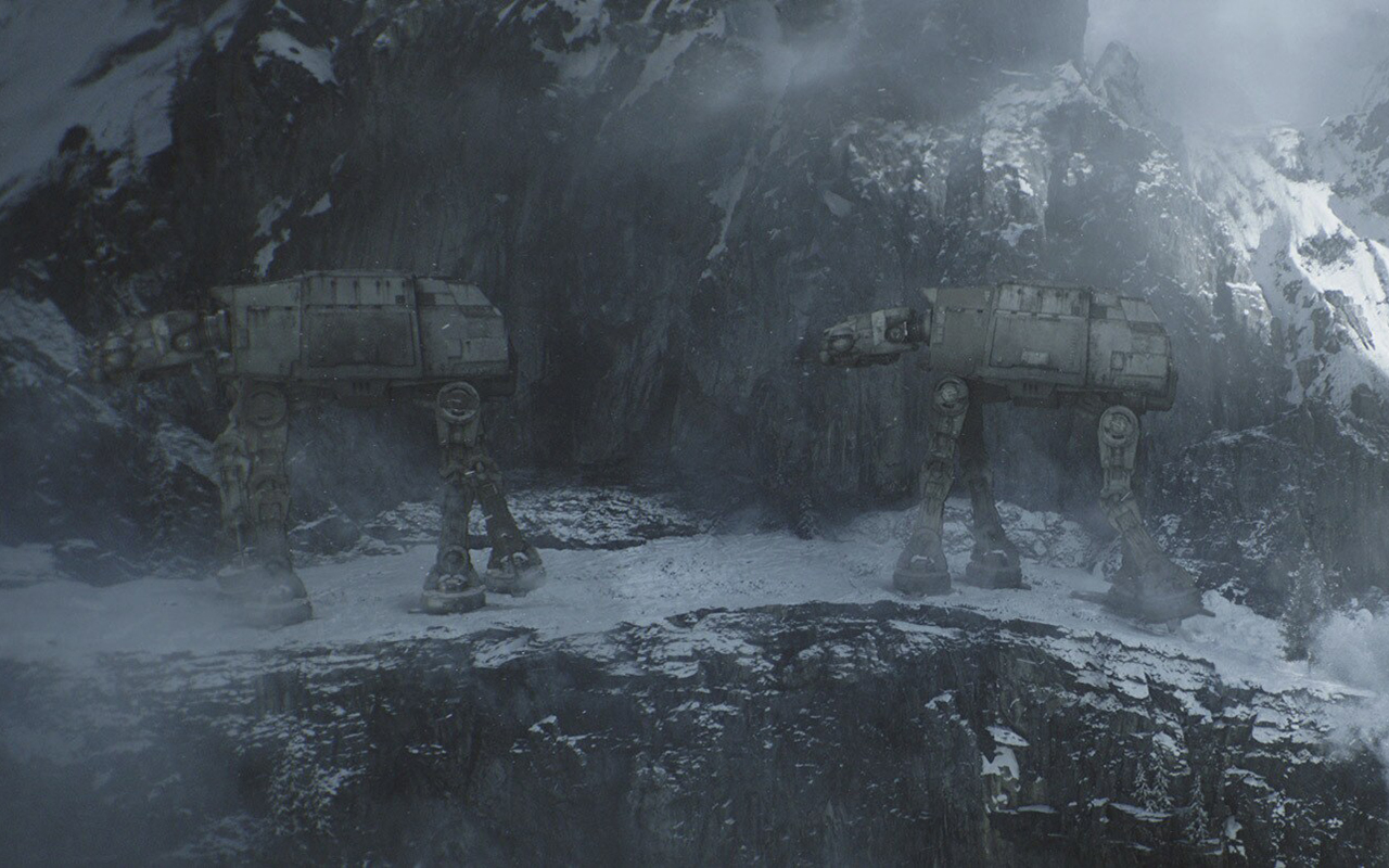 Die AT-AT-Walker beherbergen einen fl&uuml;chtigen Imperialen