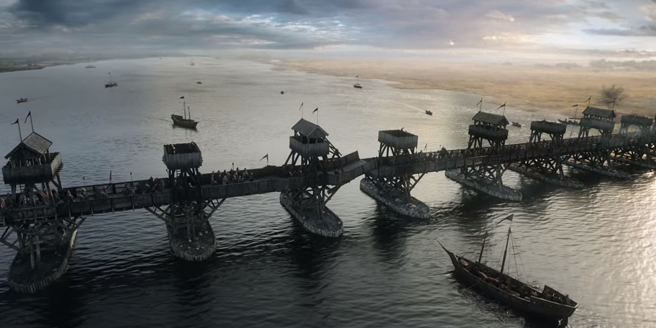 Londons Brücke über die Themse ist ein Meisterwerk der Technik zu jener Zeit