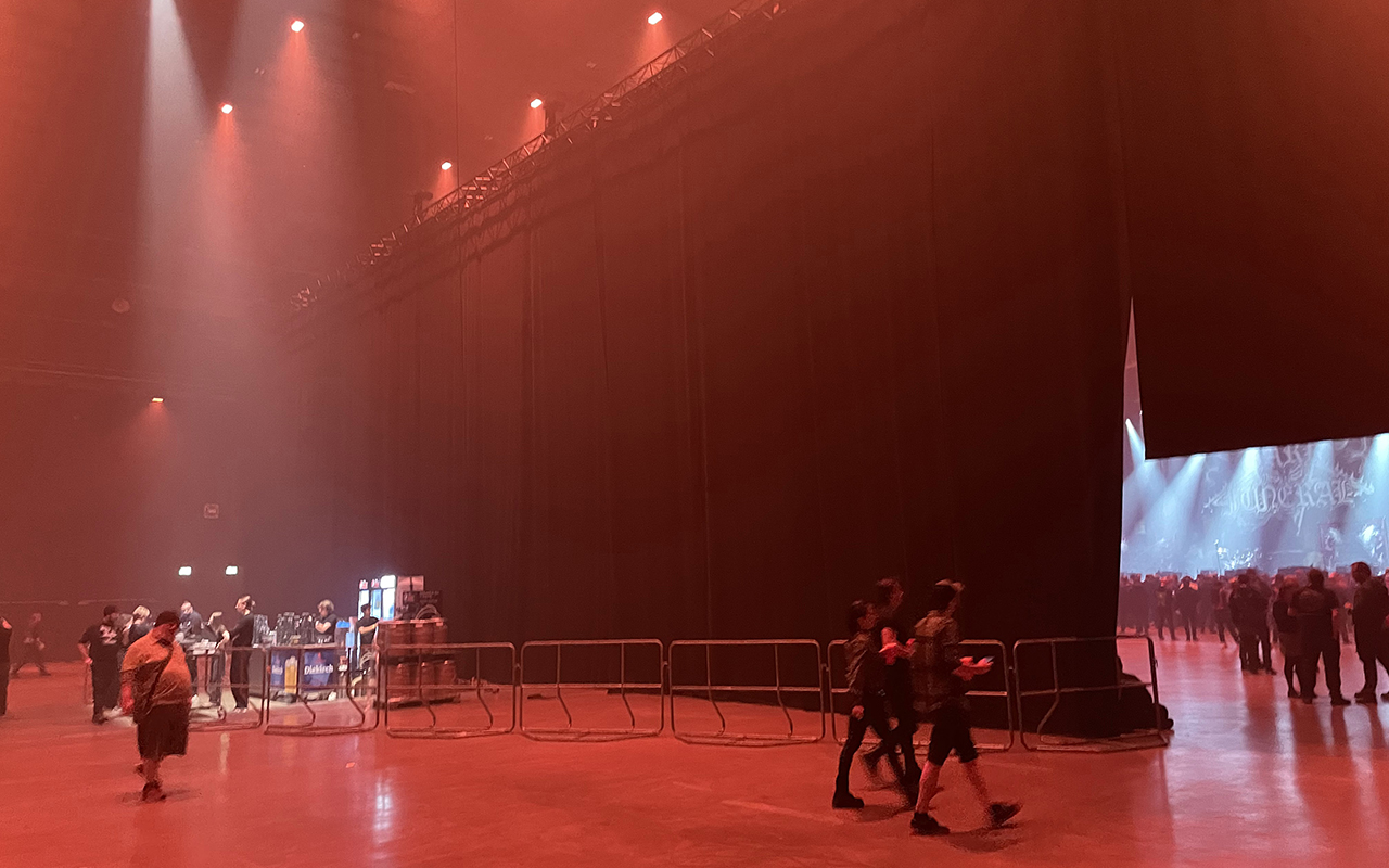 Extra halbiert, die Rockhal in Esch-sur-Alzette