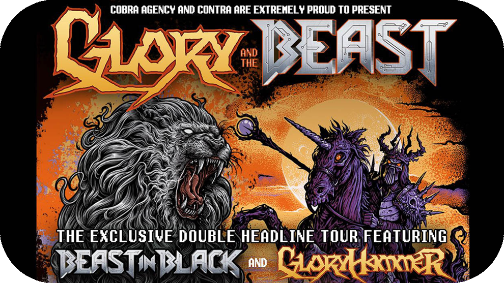 Beast in Black mit Gloryhammer Live in Saarbrücken