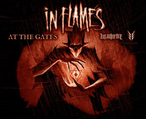 2022 In Flames tours with At the Gates, Imminence and Orbit Culture