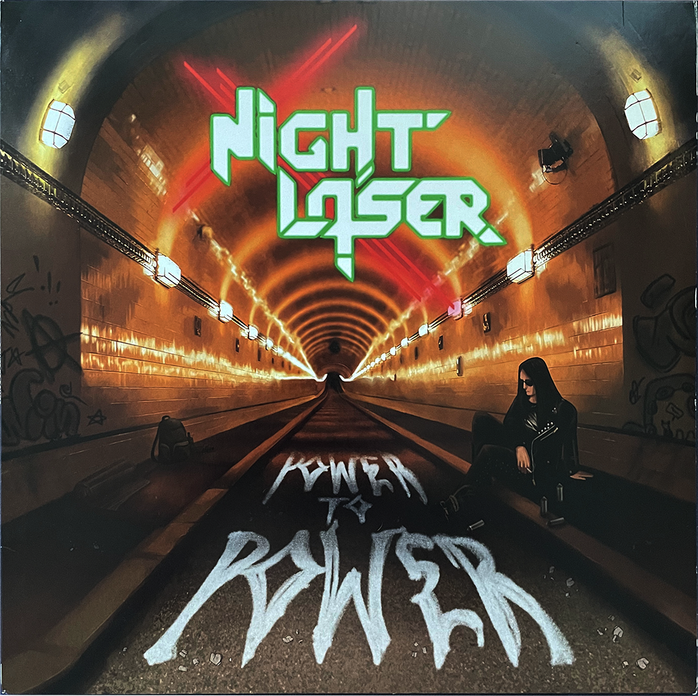 Das Cover der Vinylschallplatte Night Laser - Power to Power von 2020