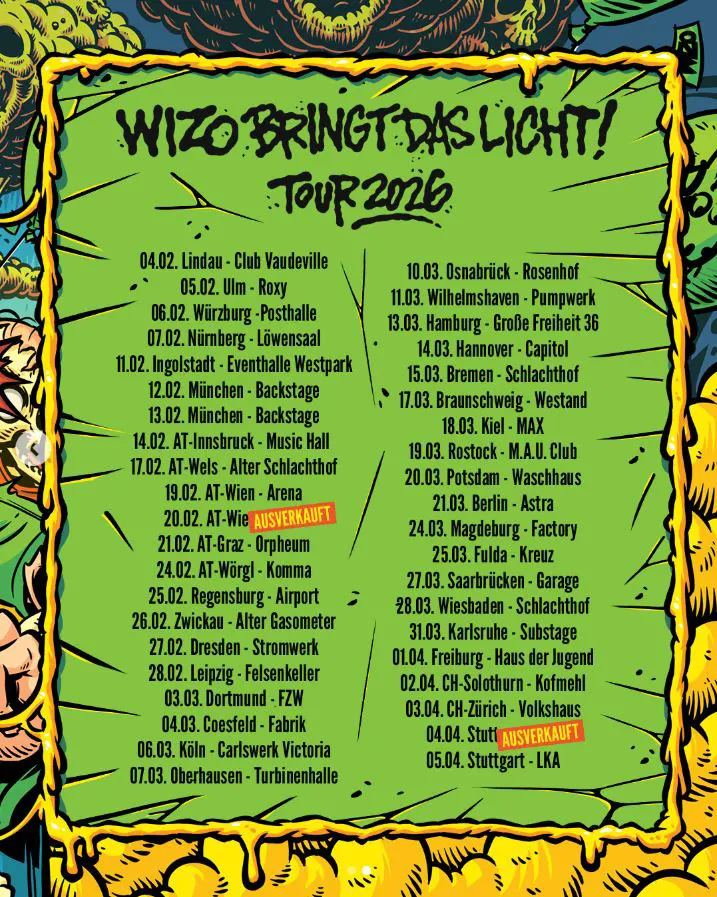 Die WIZO bringt das Licht Tour war sogar an noch mehr Orten ausverkauft