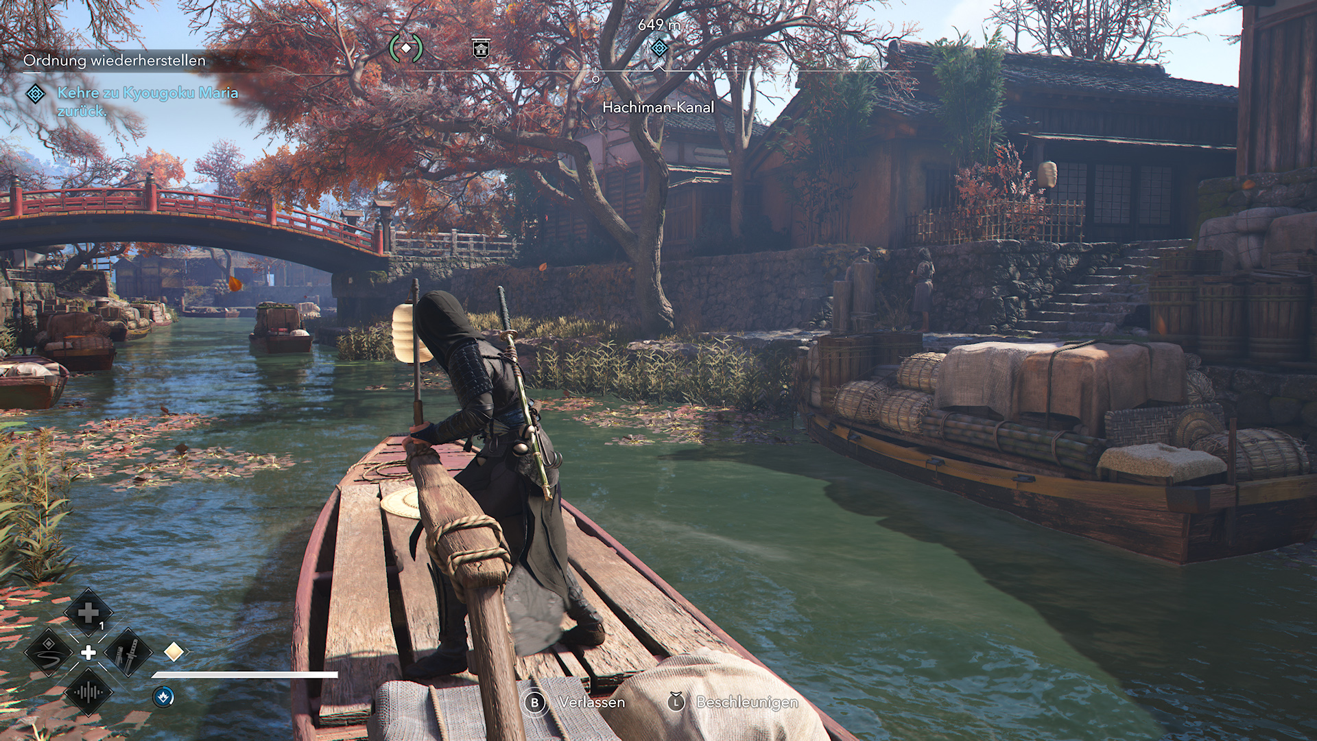 Besser als schwimmen ist so ein Boot allemal