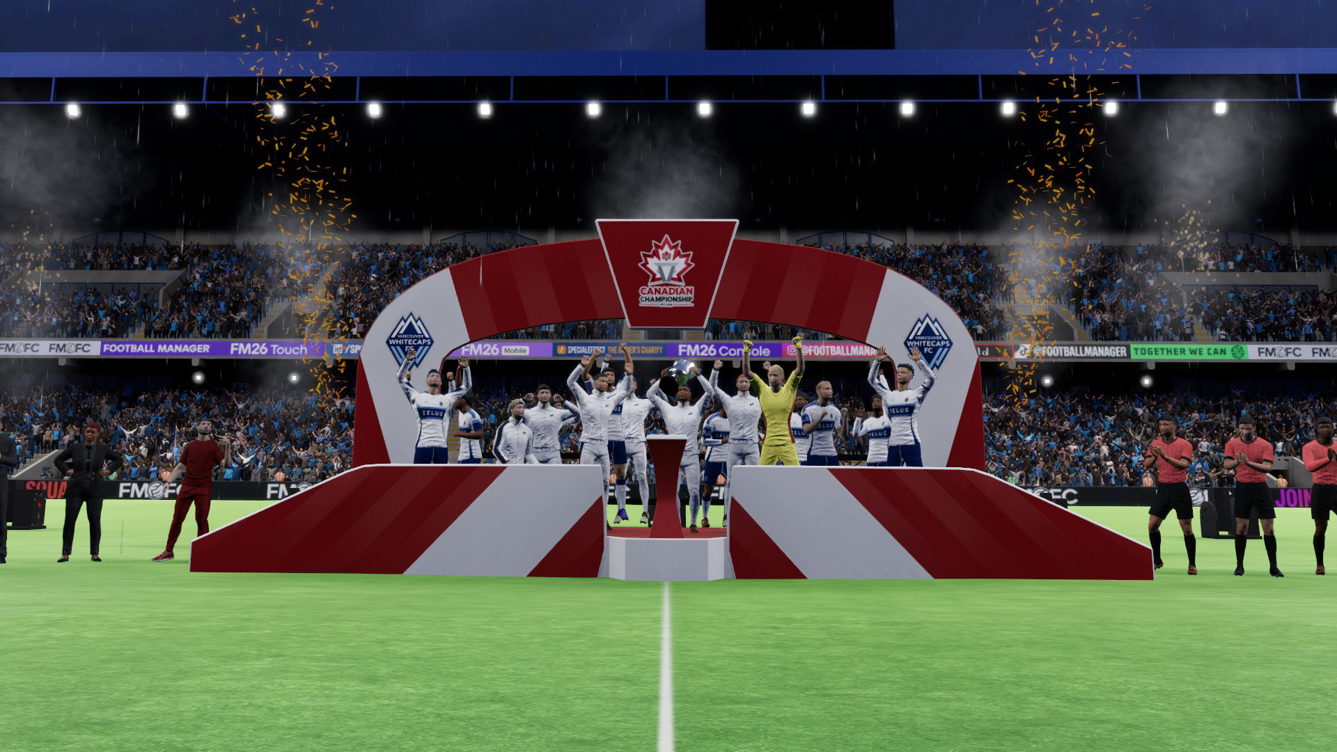 Titelgewinn im kanadischen Pokal