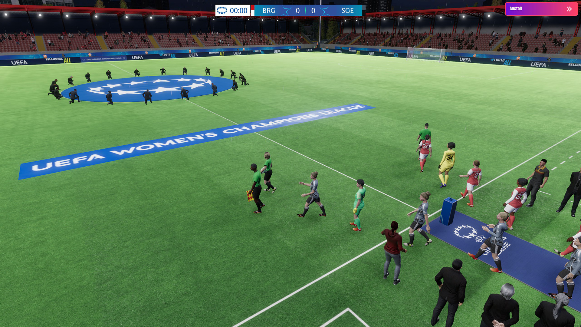 Die Eintracht-M&auml;dels in der Women's Champions League