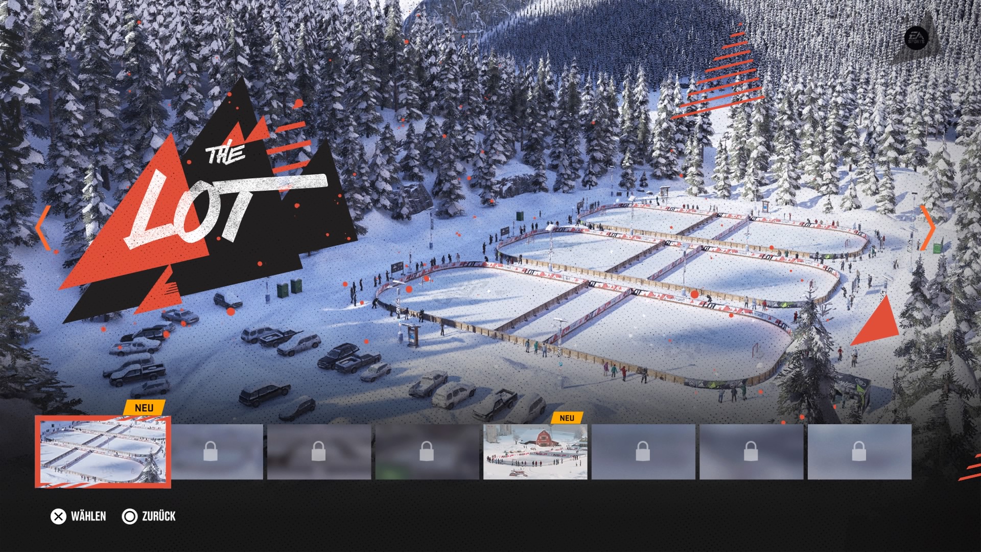 NHL mode The Lot is lots of fun